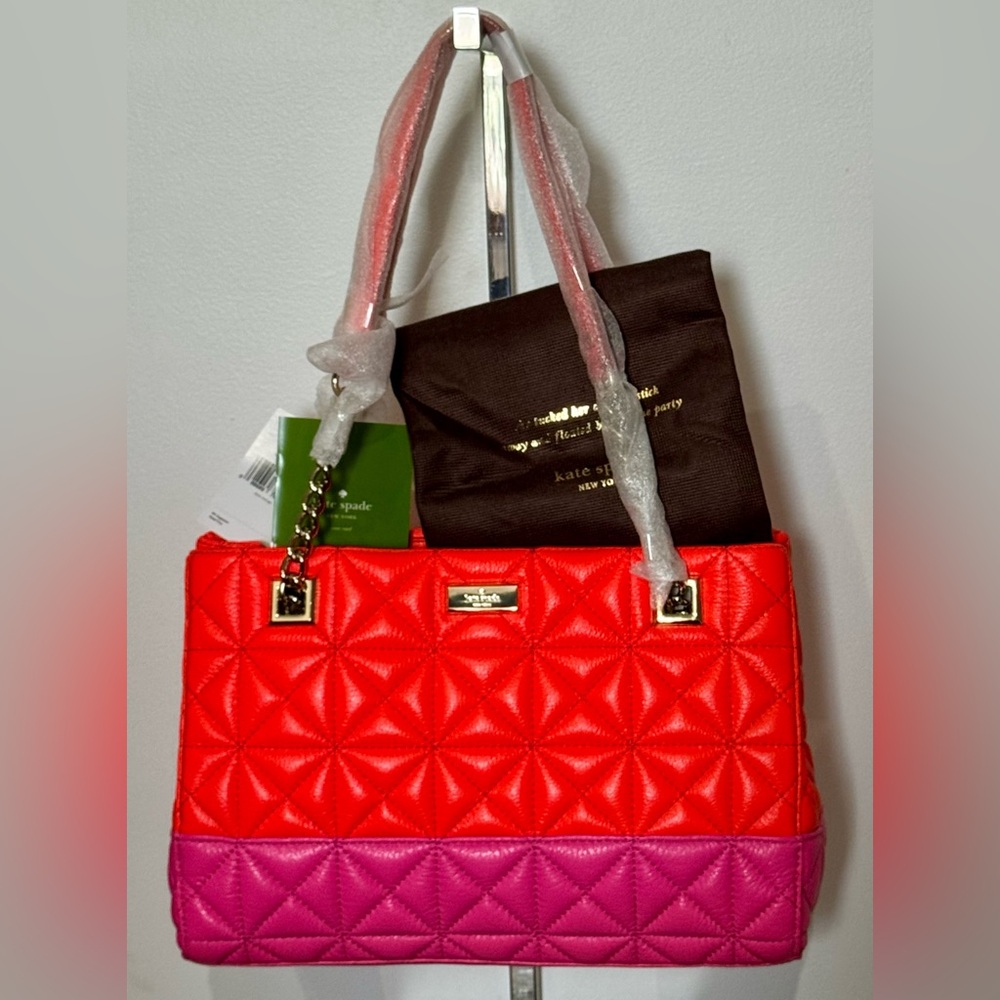 Kate Spade NWT $378 Phoebe Sedgewick Place Leather Shoulder Bag Tote - Picture 15 of 15